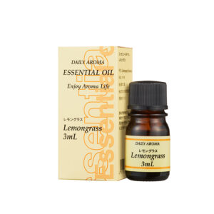 【AEAJ認定】気分をリフレッシュし活力を与える。100%ピュア デイリーアロマ レモングラス (Lemongrass)