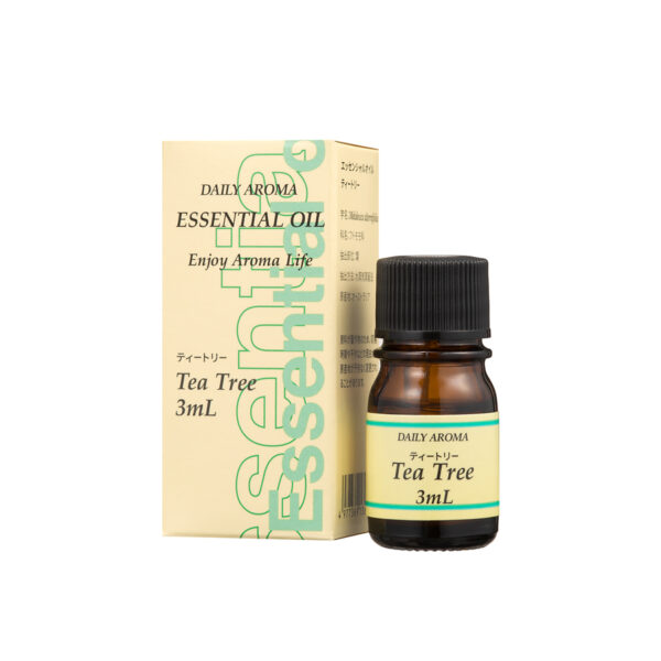 【AEAJ認定】暮らしを守る清潔感の香り。100%ピュア デイリーアロマ ティートリー (Tea Tree)