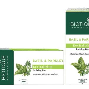 【肌が深呼吸する洗い心地】BIOTIQUEのハーブ石鹸 バジル&パセリ