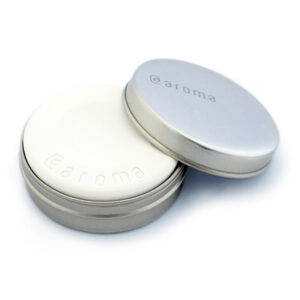 アットアロマ＜aroma stone diffuser [mini] silver（アロマストーン　ミニ　シルバー缶）＞