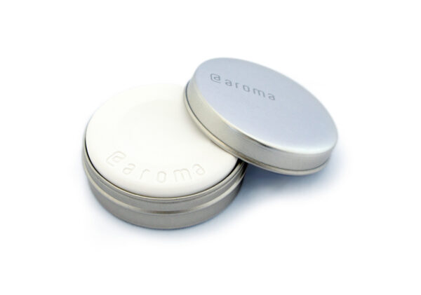 アットアロマ＜aroma stone diffuser [mini] silver（アロマストーン　ミニ　シルバー缶）＞