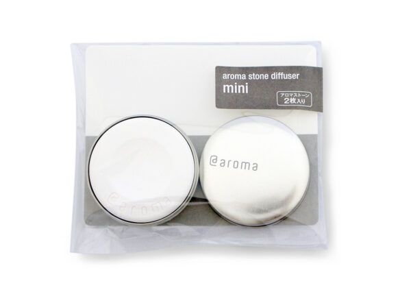 アットアロマ＜aroma stone diffuser [mini] silver（アロマストーン　ミニ　シルバー缶）＞ - 画像 (3)