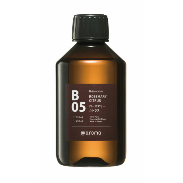 アットアロマ 100%pure　essential　oil　＜Botanical　air　B05ローズマリーシトラス＞ - 画像 (4)